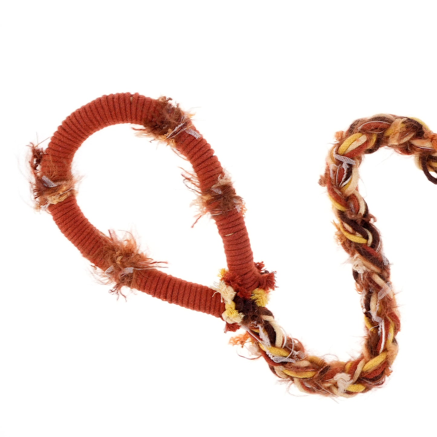 Rustic Maple – Handmade Colorful Cotton Braided Dog Leash