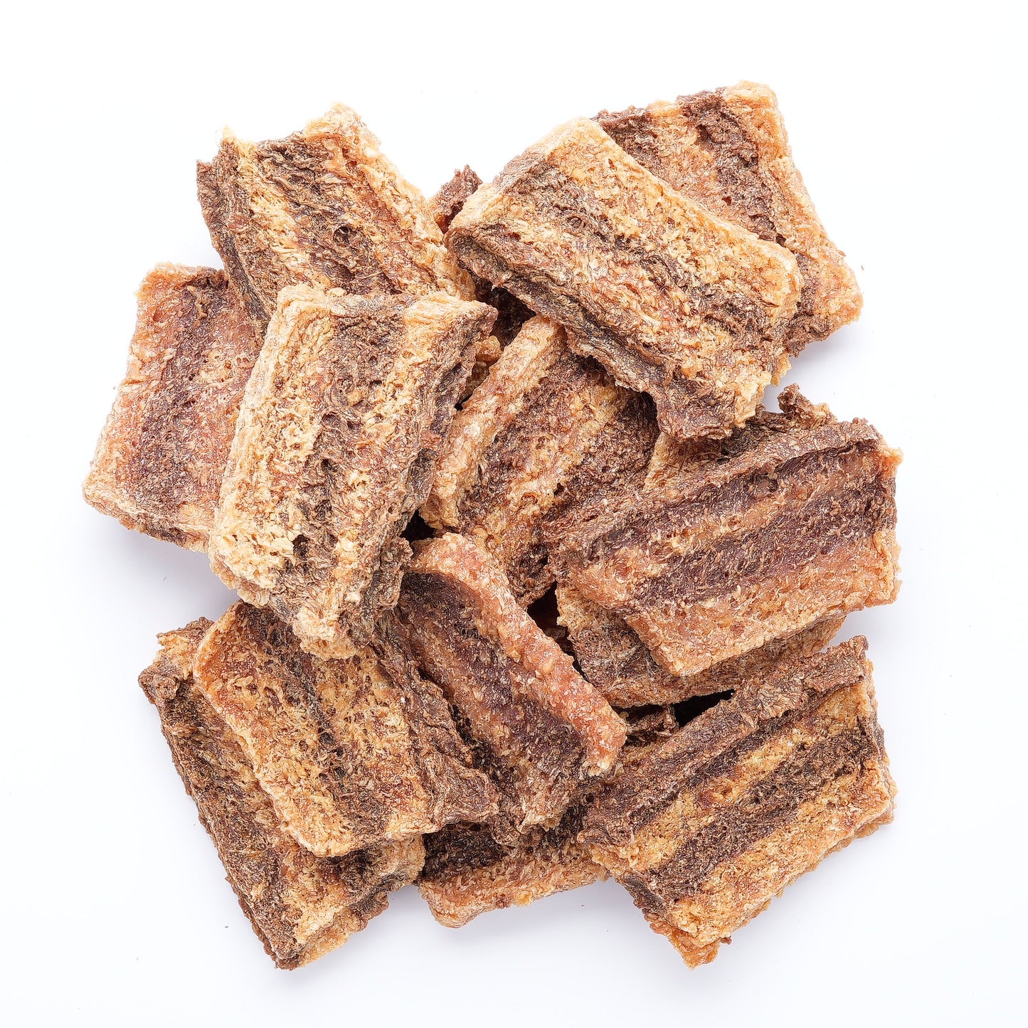 Luvyaak Chicken and Duck layered air-dried dog treats