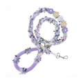 Lavender Whisper – Handmade Colorful Cotton Braided Dog Leash