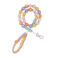 🎉 Carnival Dream – Handmade Colorful Cotton Braided Dog Leash