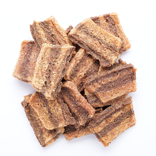 Luvyaak Chicken and Duck layered air-dried dog treats