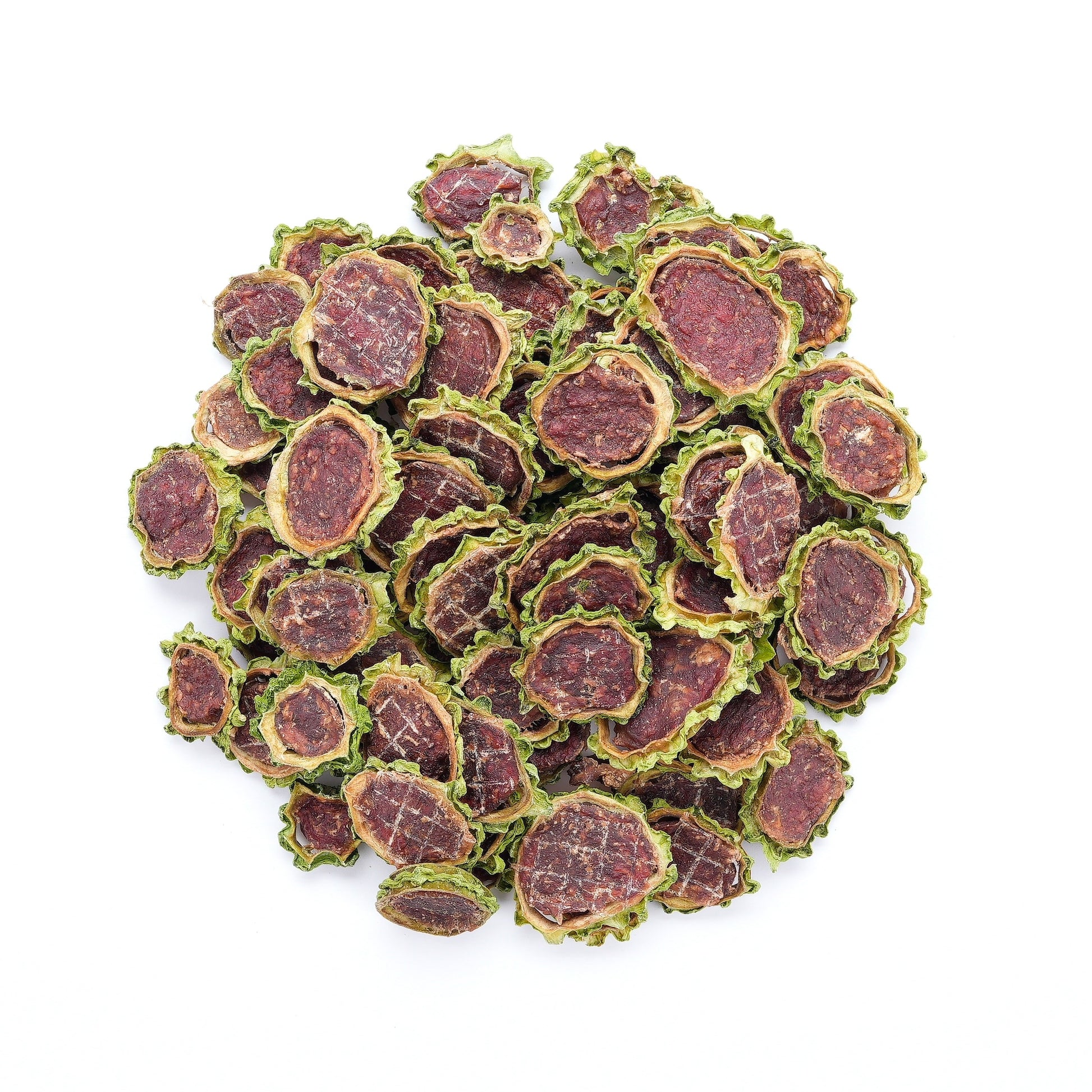 Luvyaak Duck and Bitter Melon air-dried dog slices