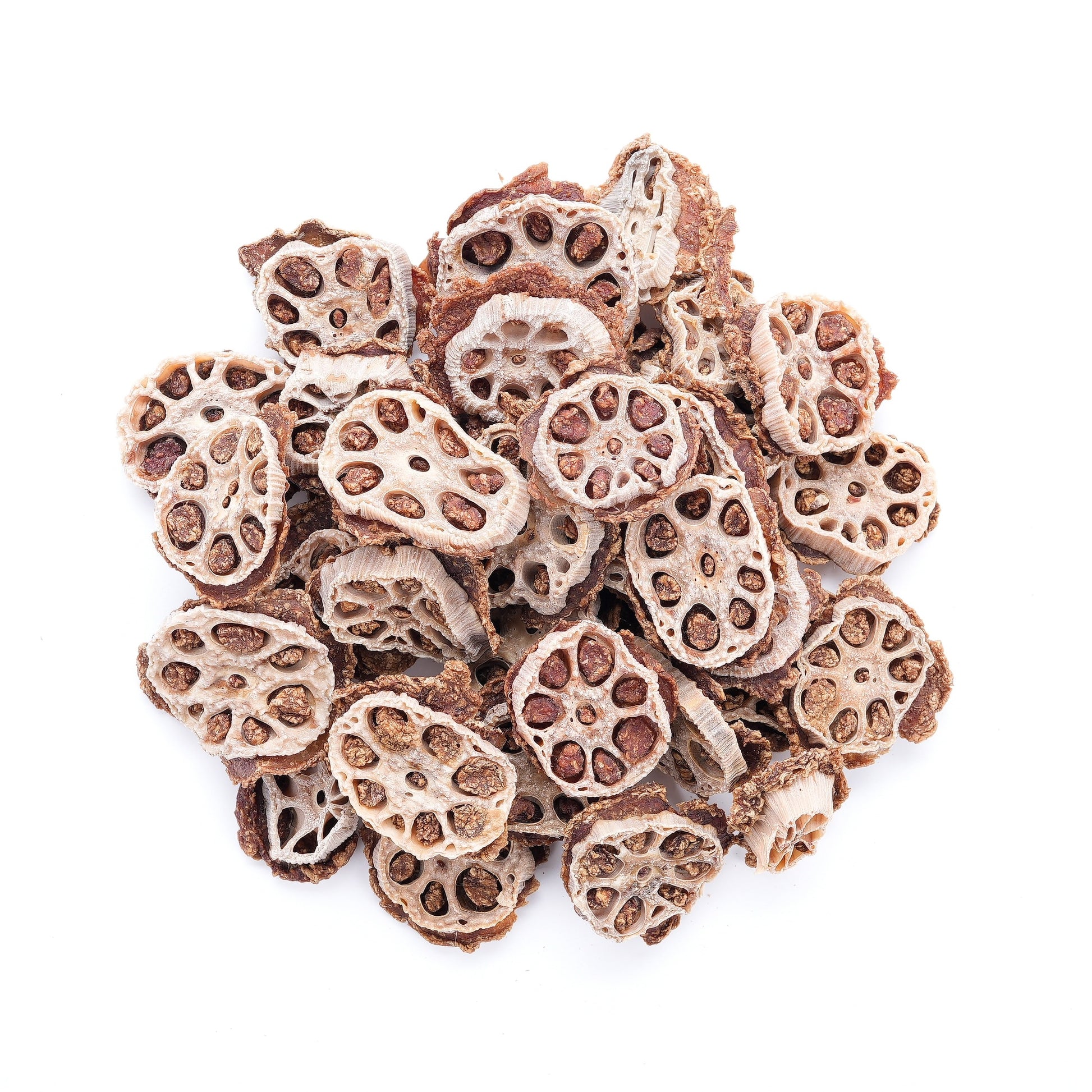 Luvyaak Duck and Lotus Root air-dried dog slices